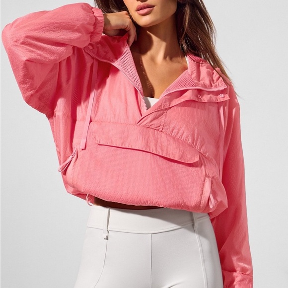 Fabletics Jackets & Blazers - New with tag Fabletics Pink Bomber Jacket